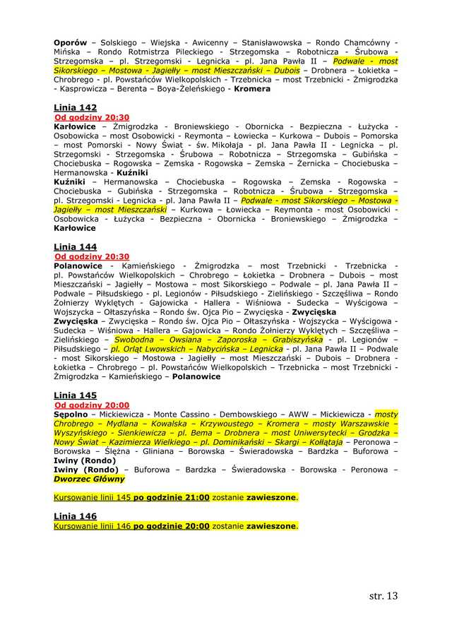 W sobotni wieczór wystartuje 9. Nocny Półmaraton. Będą duże zmiany w organizacji ruchu [MAPA]