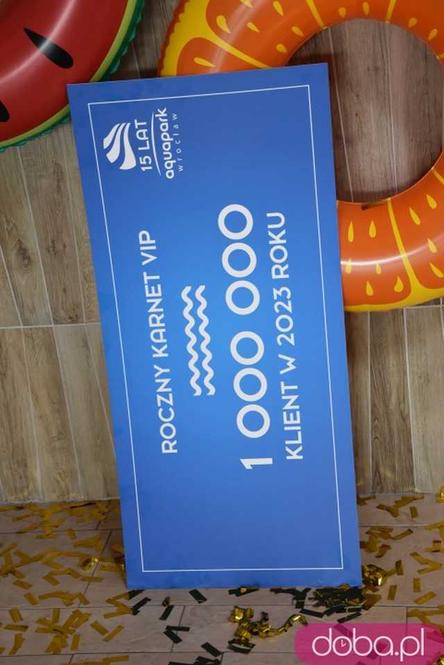 Milionowy klient odwiedził wrocławski aquapark. Teraz może go odwiedzać, ile tylko zechce przez cały rok! [FOTO]