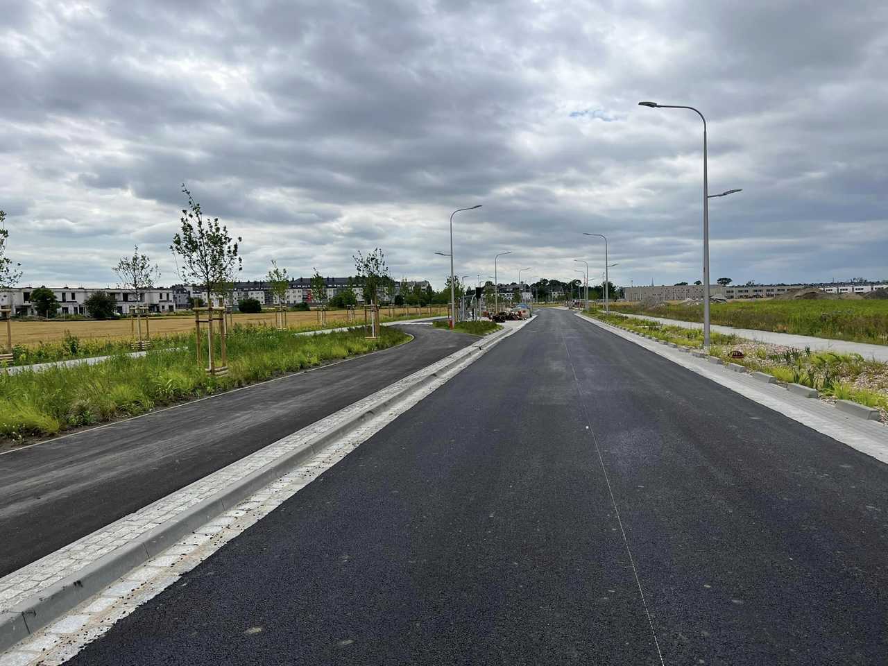 Ważne ulice łączące Wojszyce z Jagodnem zostaną oddane do użytku jeszcze w te wakacje. Zobacz postęp prac [FOTO]