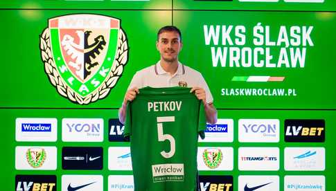 Aleks Petkov piłkarzem Śląska Wrocław