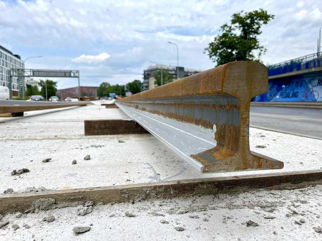 Postępy prac na ul. Legnickiej i zmiany w organizacji ruchu