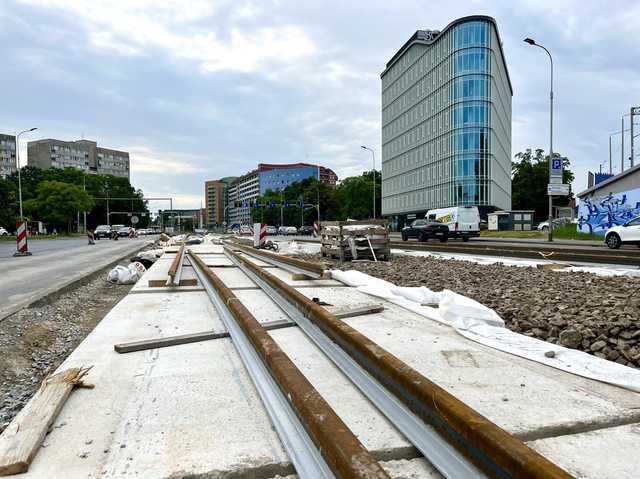 Postępy prac na ul. Legnickiej i zmiany w organizacji ruchu