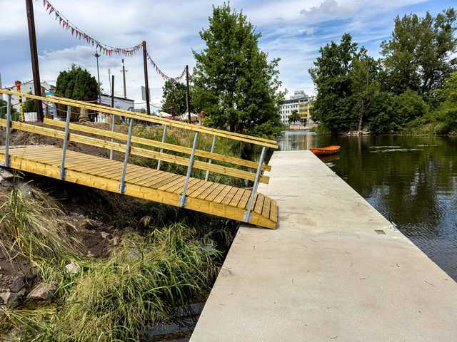 Beach Bar Port Węglowy dostępny z wody! Zmiany w kierunku stworzenia miejskiej mariny [FOTO]
