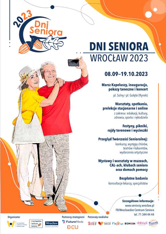 Już 8 września startują Dni Seniora we Wrocławiu. Prezentujemy harmonogram wydarzeń