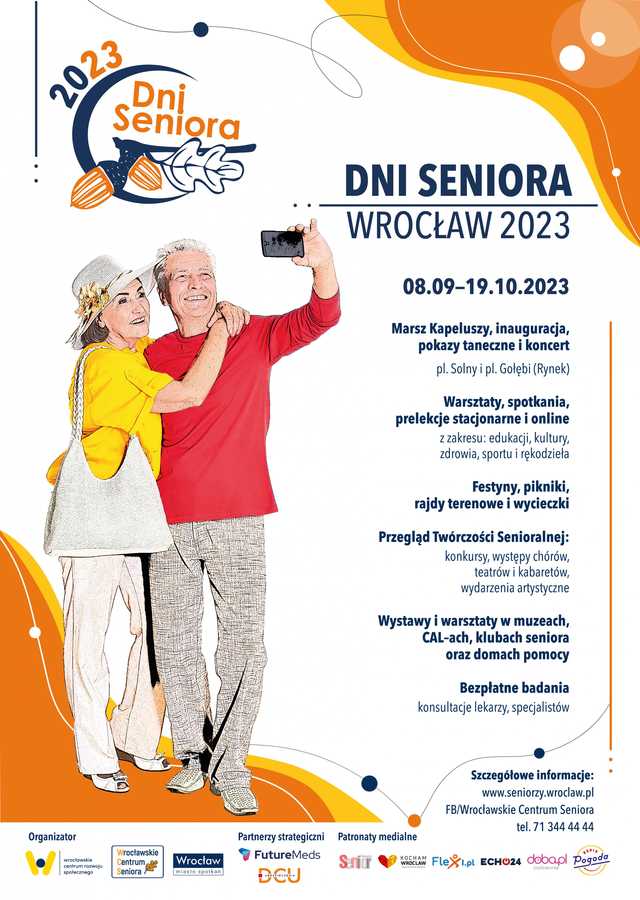 Już 8 września startują Dni Seniora we Wrocławiu. Prezentujemy harmonogram wydarzeń