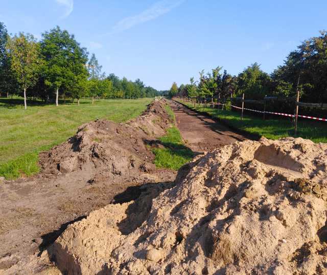 Będzie nowa trasa pieszo-rowerowa na Maślicach. ZDiUM rozpoczął budowę [SZCZEGÓŁY, FOTO]