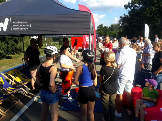 [FOTO] Za nami Piknik Rodzinny na Ślęzoujściu. To zwieńczenie ważnej inwestycji na zachodzie miasta