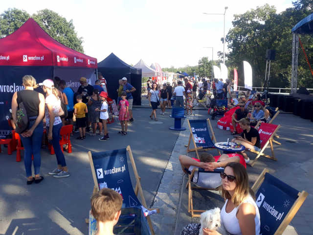 [FOTO] Za nami Piknik Rodzinny na Ślęzoujściu. To zwieńczenie ważnej inwestycji na zachodzie miasta