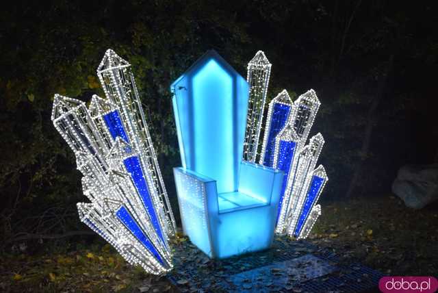 [WIDEO, FOTO] Park Iluminacji w Zamku Topacz pod Wrocławiem już otwarty. Zobacz cennik i godziny otwarcia