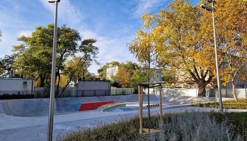 [FOTO] Nowy skatepark na Pilczycach już dostępny. W planach jest również Wesoła Górka