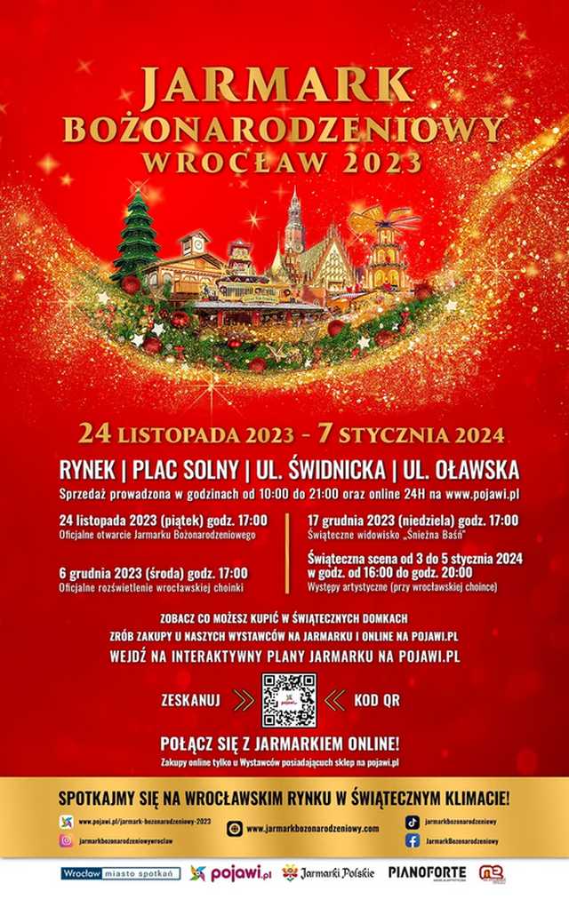 Do kiedy można odwiedzić wrocławski Jarmark Bożonarodzeniowy?