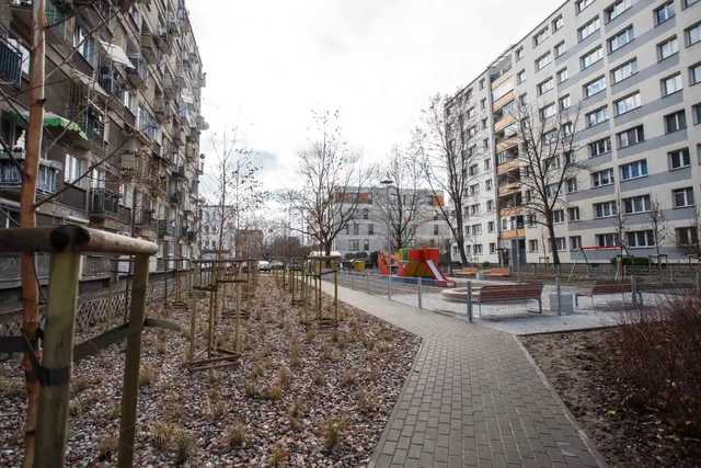 [FOTO] Nowy plac zabaw na Szczepinie rośnie w oczach 