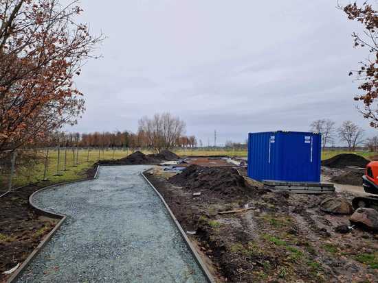 [FOTO] Widać zarys nowego skateparku na Klecinie. Inwestycja pochłonie ponad 0,5 mln złotych