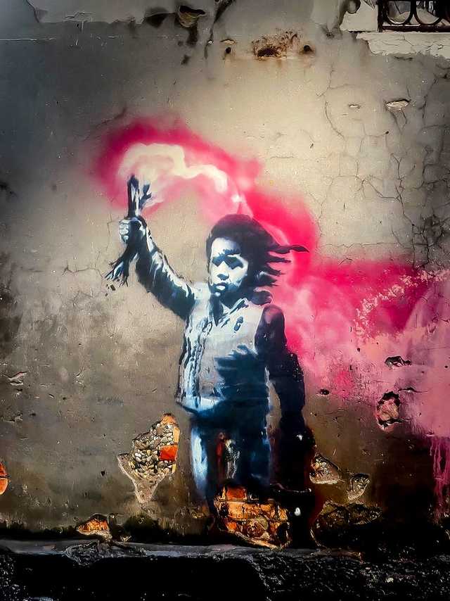 Fascynująca wystawa Banksy