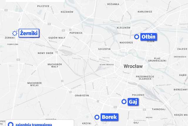Na Nowych Żernikach powstanie nowa zajezdnia tramwajowa. To inwestycja za ponad 1 miliard złotych! [FOTO/MAPA]