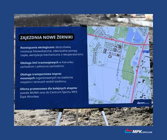Na Nowych Żernikach powstanie nowa zajezdnia tramwajowa. To inwestycja za ponad 1 miliard złotych! [FOTO/MAPA]