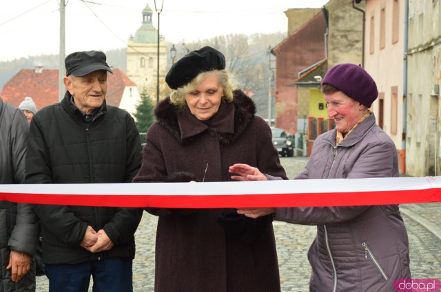 Ulica Św. Jadwigi w Złotym Stoku po remoncie