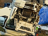 Wypadek ciężarówki Złoty Stok DK46