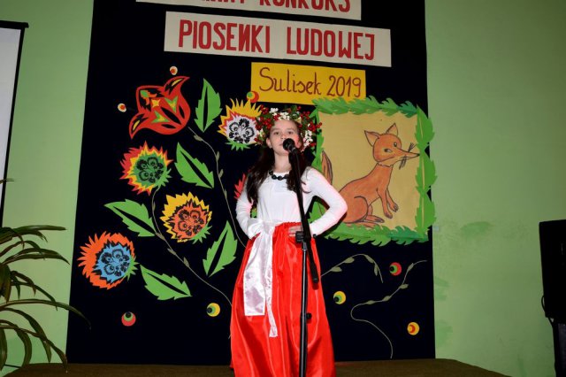  Gminny Konkurs Piosenki Ludowej Sulisek 2019