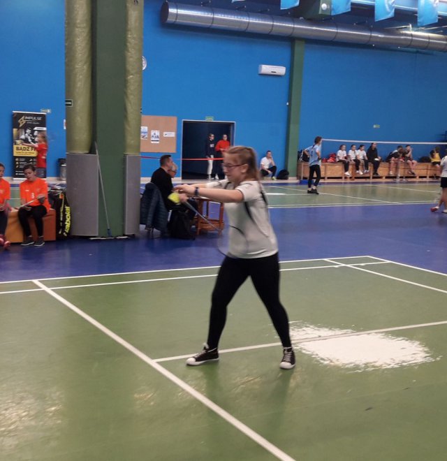 Zawodniczki z Kamieńca w finale wojewódzkim badmintona