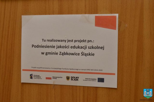 Nowy sprzęt w szkołach i przedszkolach gminy Ząbkowice Śląskie