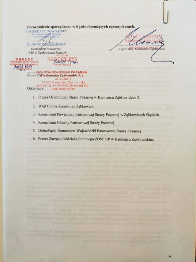 OSP Kamieniec Ząbkowicki 2 coraz bliżej wejścia do KSRG