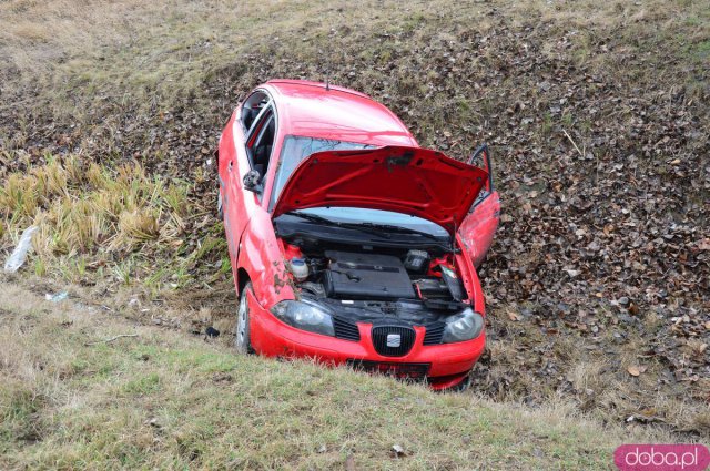 Wypadek na ósemce w Przyłęku. Dwie osoby w szpitalu