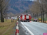 Wypadek na ósemce w Przyłęku. Dwie osoby w szpitalu