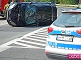 Wypadek na skrzyżowaniu k8 i Legnickiej w Ząbkowicach Śląskich