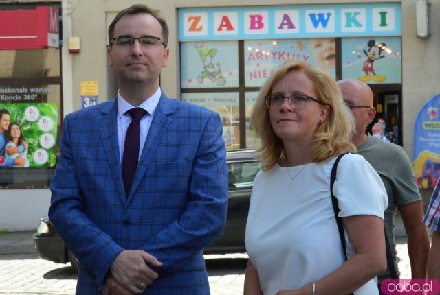 Marszałek Elżbieta Witek w Ząbkowicach Śląskich