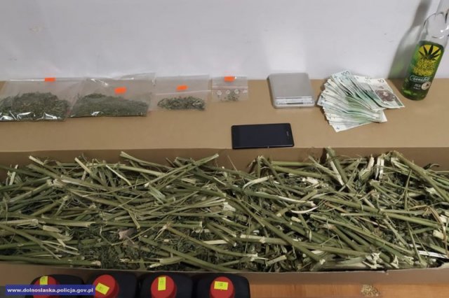 20-latek miał ponad 10 tys. porcji narkotyków oraz 4 kg czarnego prochu