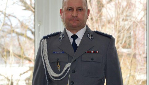 Komendant Powiatowy Policji  w Ząbkowicach Śląskich Stanisław Cenarski