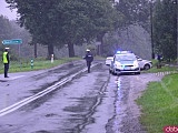 Wypadek dwóch osobówek w Kluczowej 