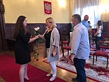 Sylwia Winnik na spotkaniu autorskim w Ząbkowicach Śląskich