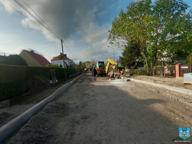 Trwa remont świetlicy w Olbrachcicach i remont Daszyńskiego w Ząbkowicach