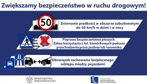 Nowe przepisy mają zwiększyć bezpieczeństwo ruchu drogowego