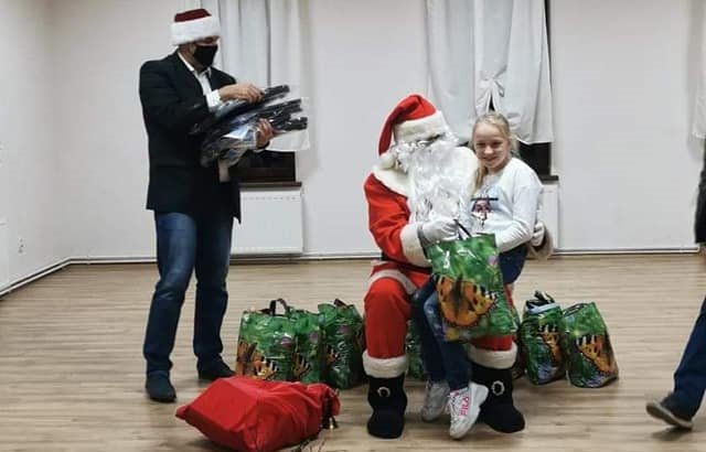 Spotkanie ze Świętym Mikołajem w Kluczowej