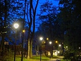 Wymiana oświetlenia w ziębickim parku