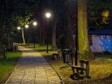 Wymiana oświetlenia w ziębickim parku