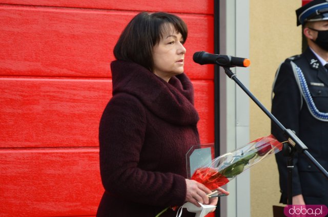 Oficjalne przekazanie nowe samochodu OSP Topola