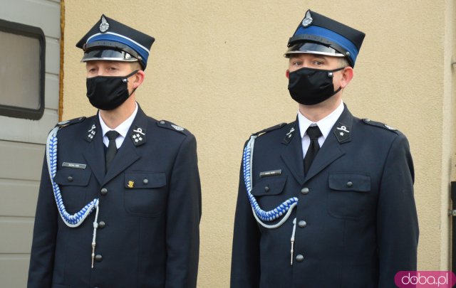 Oficjalne przekazanie nowe samochodu OSP Topola