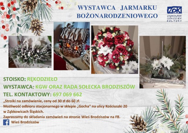 Jarmark Bożonarodzeniowy ONLINE - Wystawcy czekają na wasze zakupy