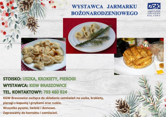 Jarmark Bożonarodzeniowy ONLINE - Wystawcy czekają na wasze zakupy