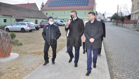 Odbiór dróg wyremontowanych przy porozumieniu powiatu z gminami Ząbkowice Śląskie i Ziębice