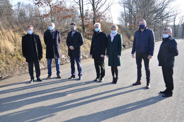 Odbiór dróg wyremontowanych przy porozumieniu powiatu z gminami Ząbkowice Śląskie i Ziębice