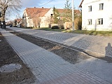 Nowy chodnik przy drodze powiatowej w Przyłęku gotowy