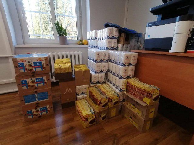 Pomoc dla 200 potrzebujących rodzin z Ziębic, dzięki hojnej darowiźnie anonimowej osoby