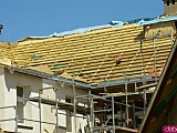 Trwa remont dachu świetlicy w Braszowicach