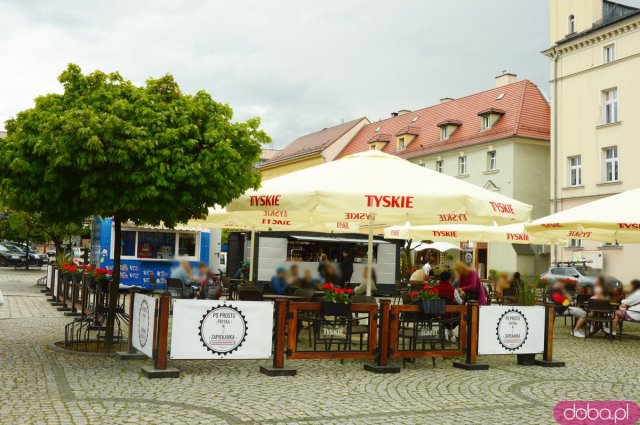 Ogródki w centrum Ząbkowic Śląskich otwarte!