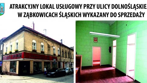 Atrakcyjny lokal przy ul. Dolnośląskiej 1 w Ząbkowicach Śląskich wykazany do sprzedaży